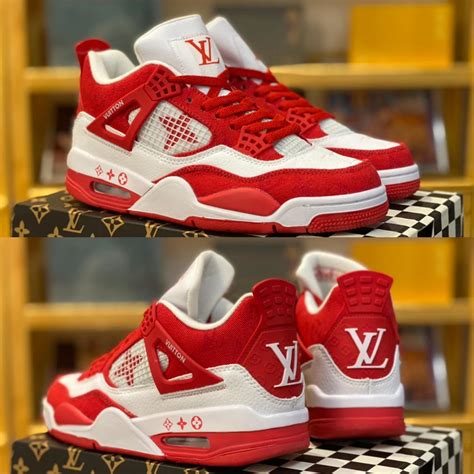 jordan 4 x louis vuitton|air jordan louis vuitton sneaker.